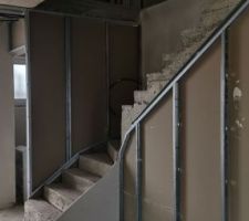 Porte d'entrée, placo