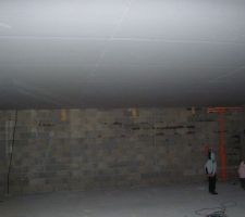 Plafond terminé le 9/11