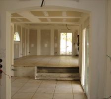 Vue depuis la cuisine