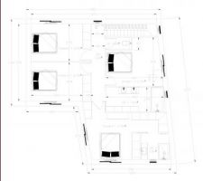 Finalisation de nos plans!!
Mise à jour du R+1 et de la position de l'escalier