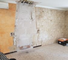 Jour 2 : Dépose de la cheminée
