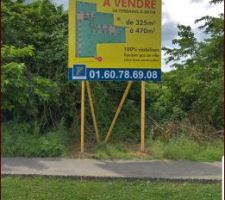 Voil&agrave; le terrain est choisi