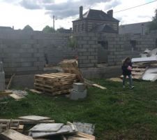 &Eacute;l&eacute;vations des murs