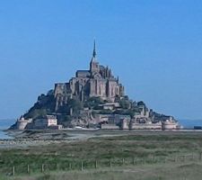 Le Mont St Michel sous le soleil