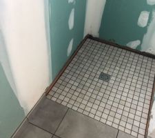 Carrelage douche, encore une magnifique réalisation