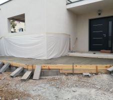 Devant de porte d entree