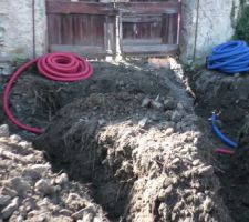 L'ancienne maison et la neuve sont prévues en même temps, cela fait tout en double.