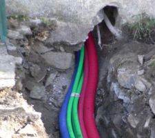 Le tout pénètre dans la vieille maison.