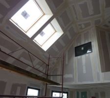 Installation des vélux