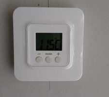 Commande de thermostat