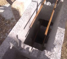 Fondation semelle &eacute;largie (60cm) sur 1m de profondeur + VS