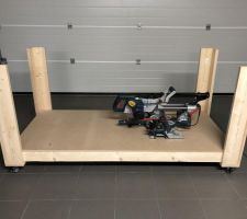 Plateau inférieur (MDF de 18mm)