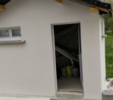 Habrit de jardin presque fini