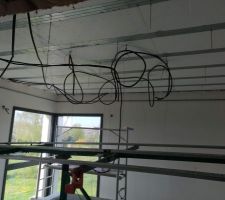 Plafond de l'etage