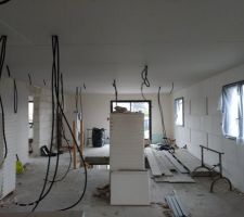 Plafond de l'etage