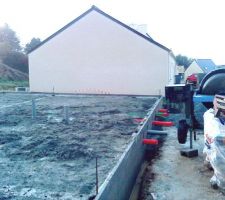 Vue de l'angle gauche de la maison