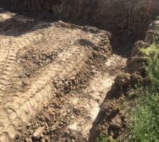 Creusage semelle fondation