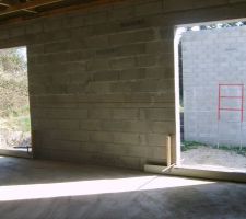 Pas de porte des portes fen&ecirc;tres