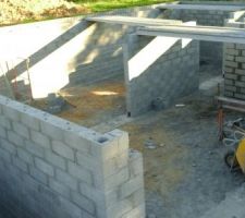 Elevation murs sous sol