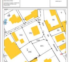 Decoupage cadastral a jour