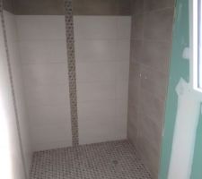 Notre douche a l'italiennne