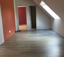 Sol étage en cours