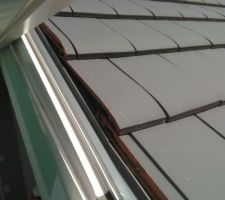 Un velux pourrait faire mieux en finition
