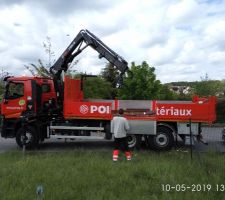 Livraison d'armatures