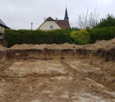 Plus de 200 m3 vont être extrait et 80m3 doivent être évacués.