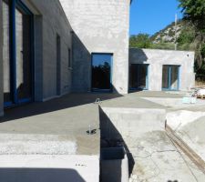 Chape terrasse