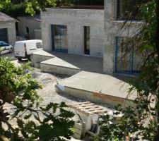 Chape terrasse