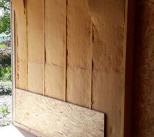 Isolation et bardage intérieur du garage