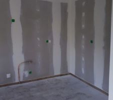 Ponçage de la cuisine