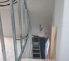 Vue de l'escalier