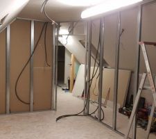 Ferraillage mur chambre N2 + couloir