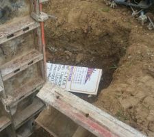 Panneau toujours pas fixé