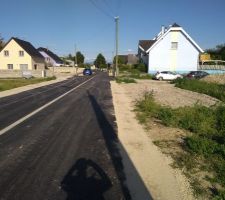 Travaux de voirie finis