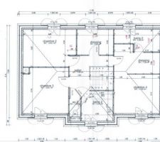 Les plans définitifs de la maison