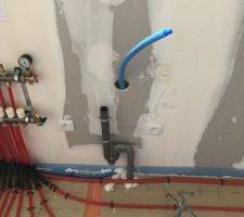 Arrivée en eau adoucie pour le lave linge.