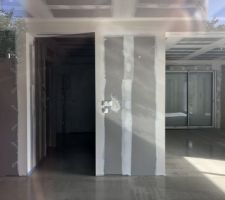 Chape fluide anhydrite coulée