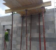 Pr&eacute;paration escalier b&eacute;ton