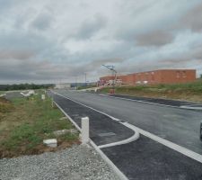 Lotissement en plein développement.