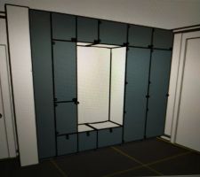 Notre Vestiaire du hall d'entrée