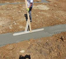 Lissage du béton