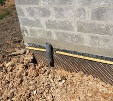 Sortie Aération sous-sol