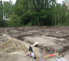 Le début des travaux