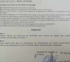 Enfin accord du permis de construire !!!!