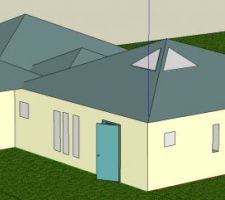 Modélisation 3D de la façade avant