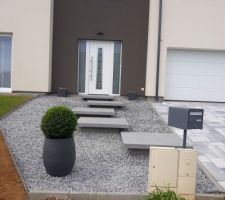Aménagement extérieur terminé. 

Merci à Marcio et Pietro pour leur investissement, leurs bons conseils et leur patience.