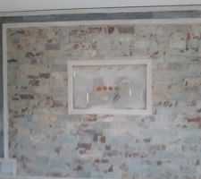 Pierre naturelle salon moderne 1 etage
